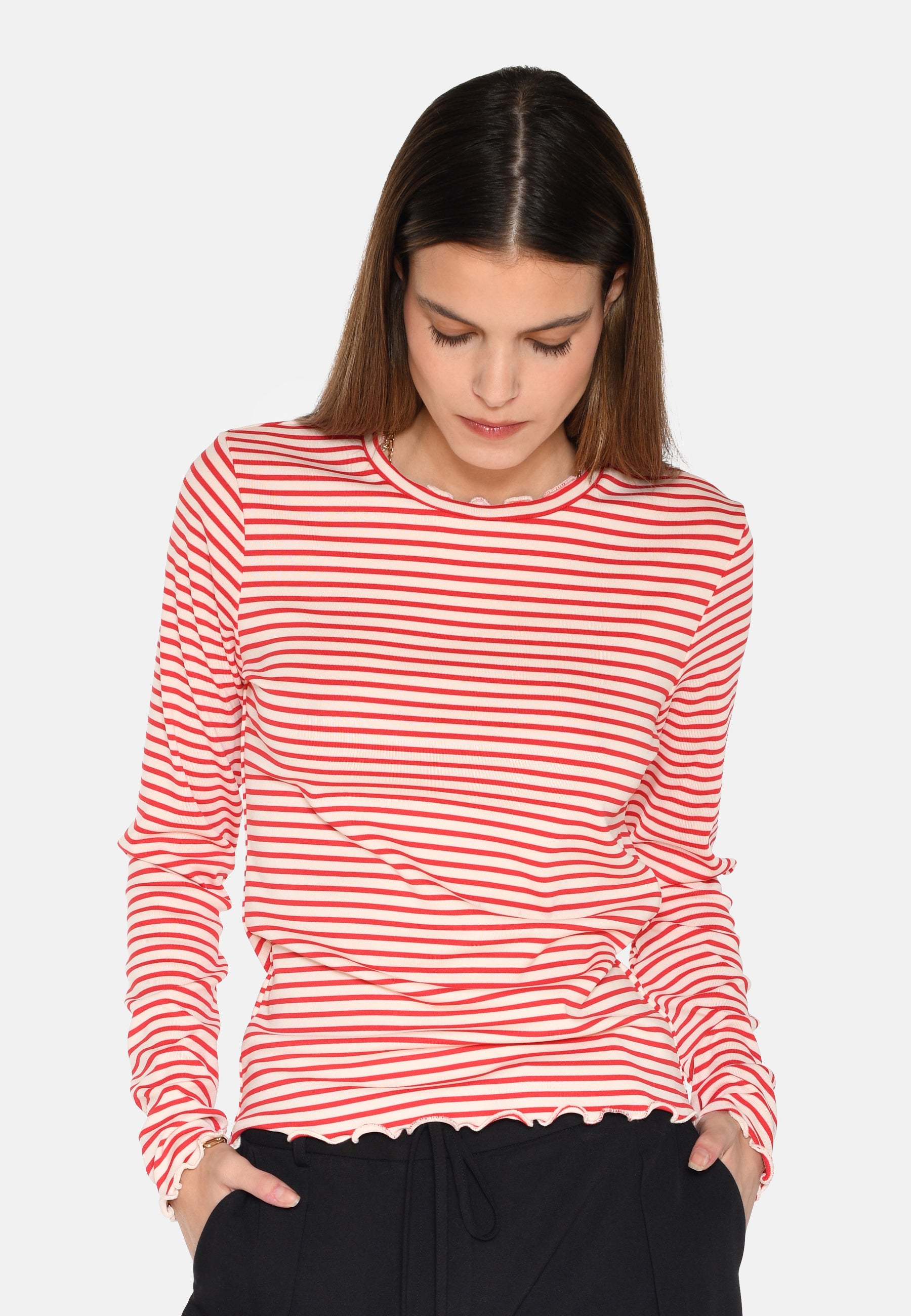 melt the lady flame line knit ensemble