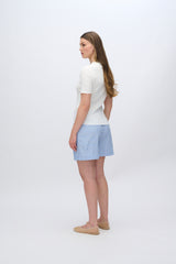 moves Markhild short sleeved t-shirt 4301 Short Sleeved T-shirt 000 White