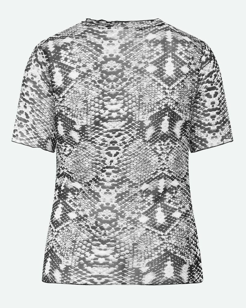 moves Markhild ss snake Short Sleeved T-shirt 960 Grey