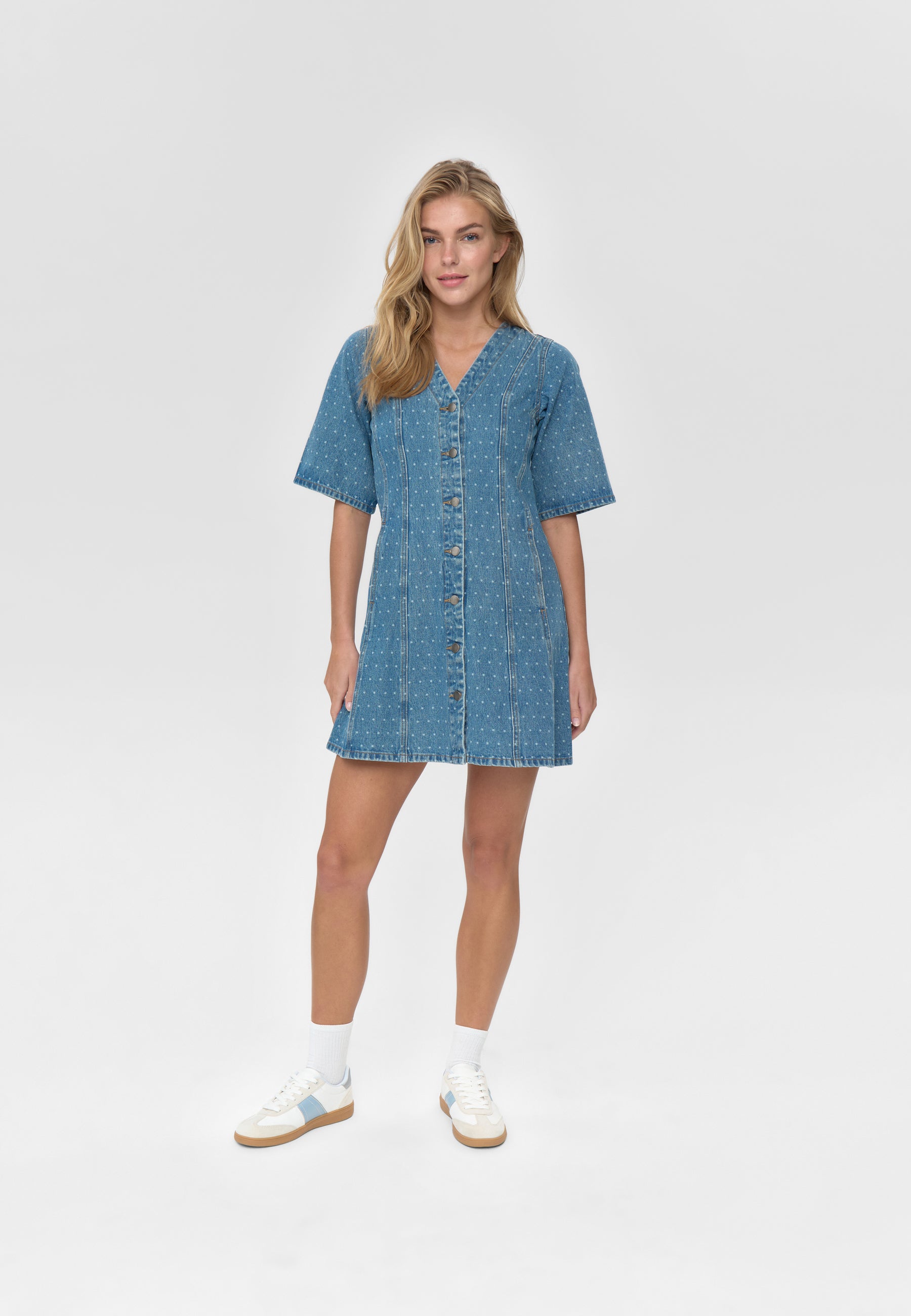 moves Miriami short dress 4616 Short Dress 1002 Medium Blue