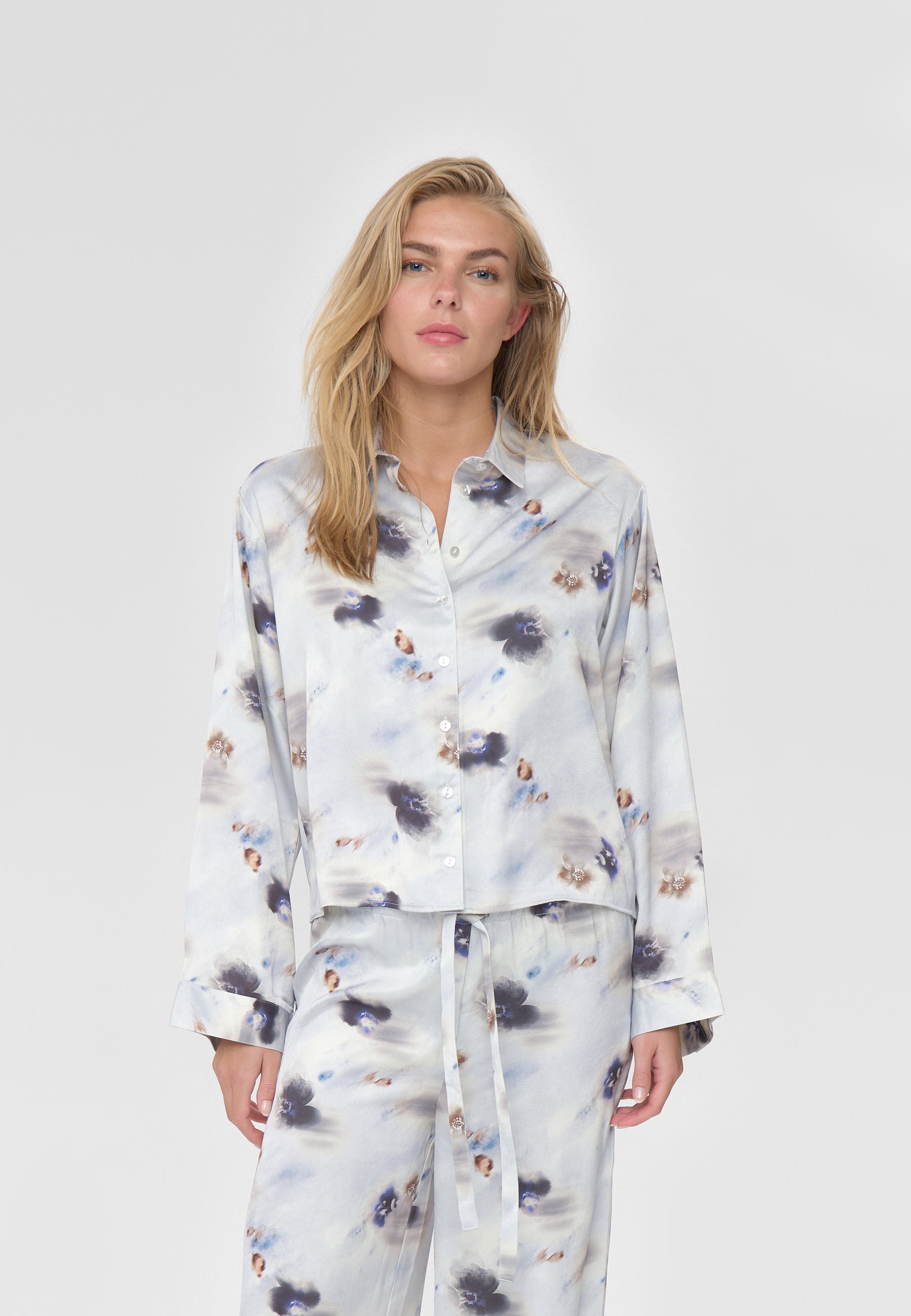 moves Naya shirt 4609 Long Sleeved Shirt 0710 Shortbread