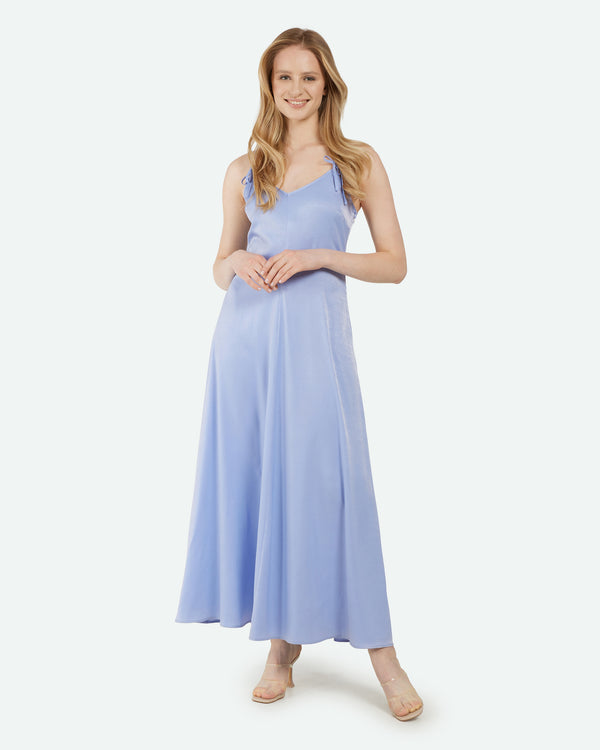 moves Normia 3894 Maxi Dress 4121 Blue Bell