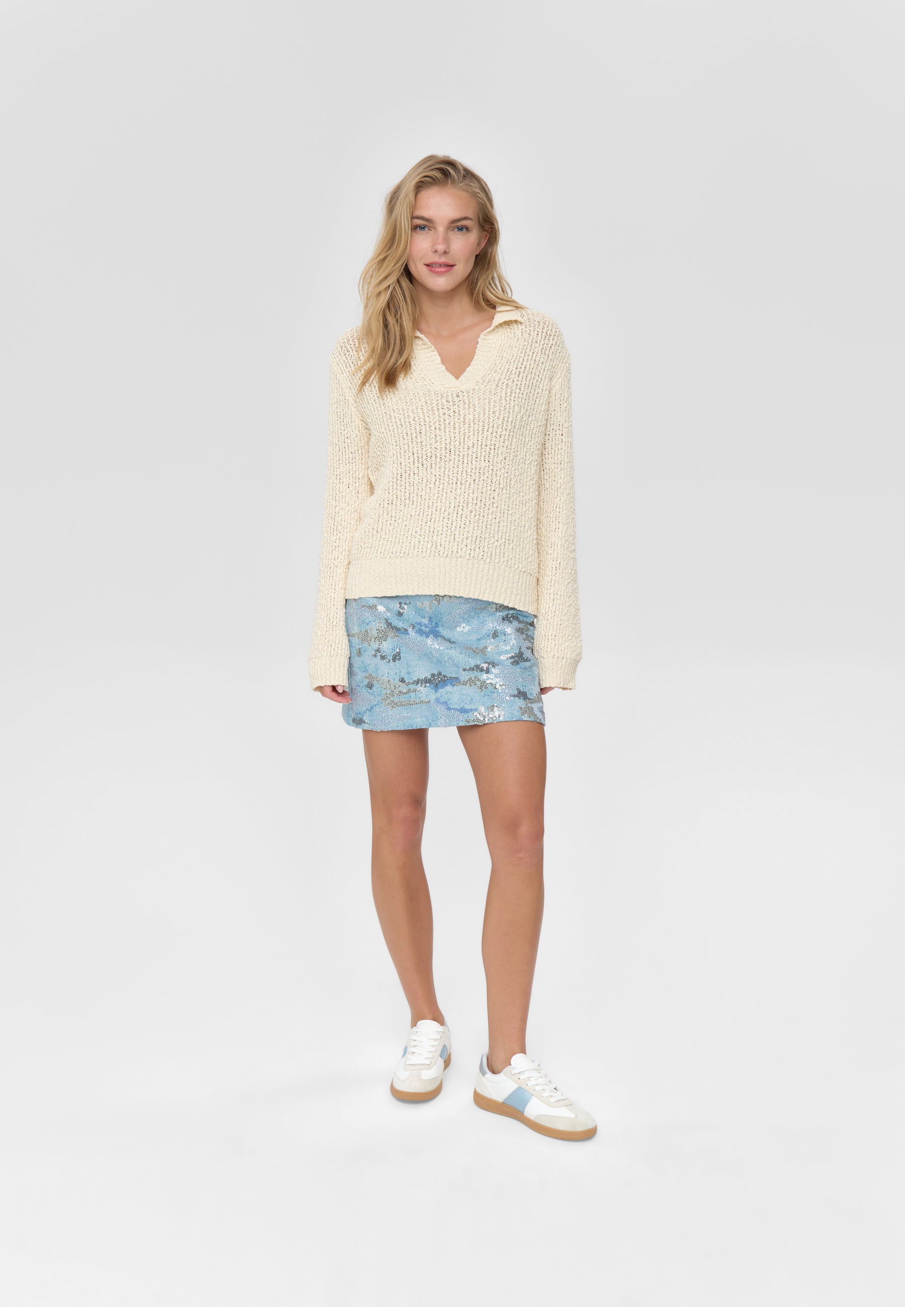 moves Notta knit 4636 Jumper 0710 Shortbread