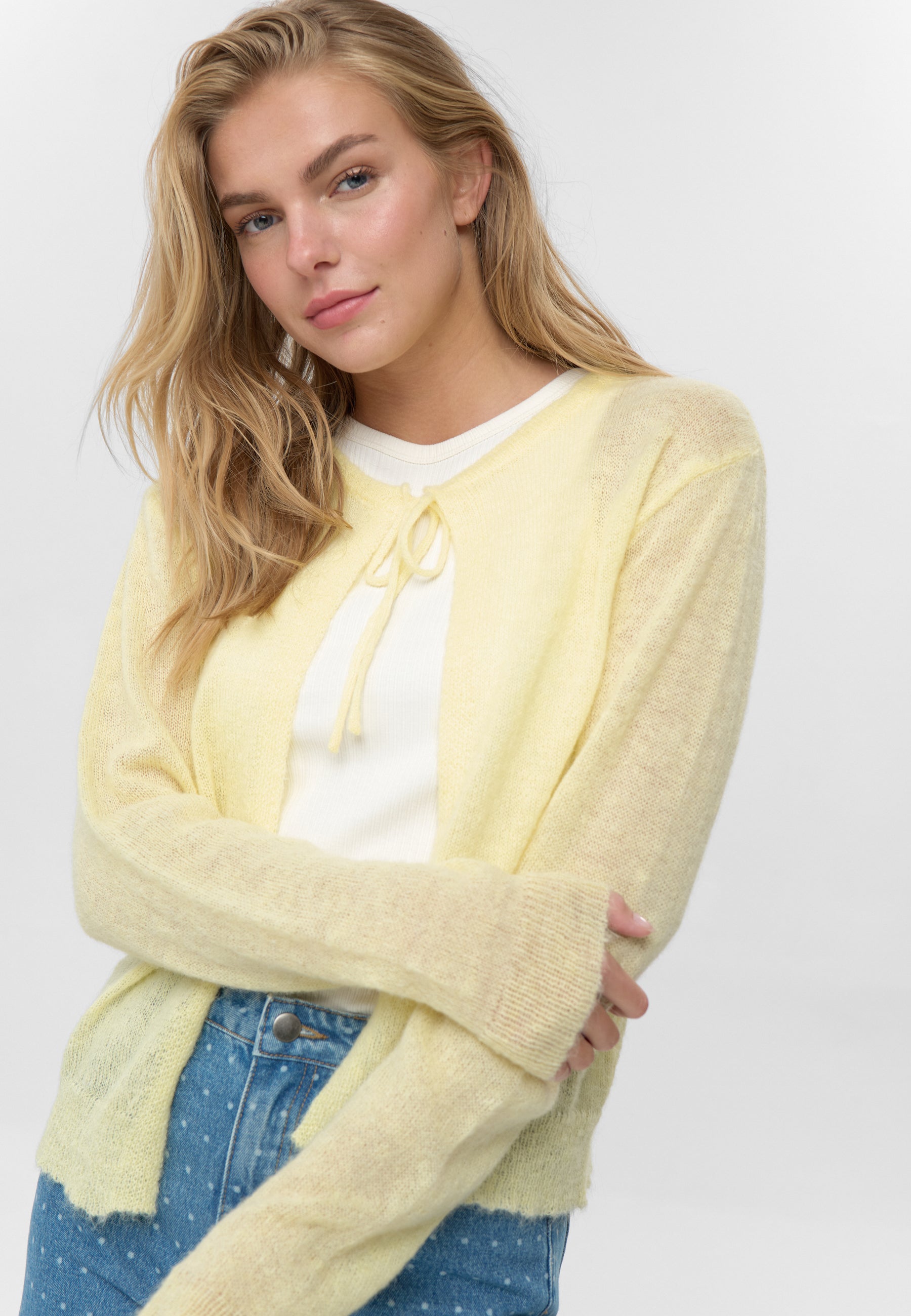 moves Penna knit 4634 Jumper 0618 Wax Yellow