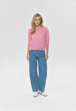 moves Penny SS knit 4634 Jumper 2215 Cashmere Rose