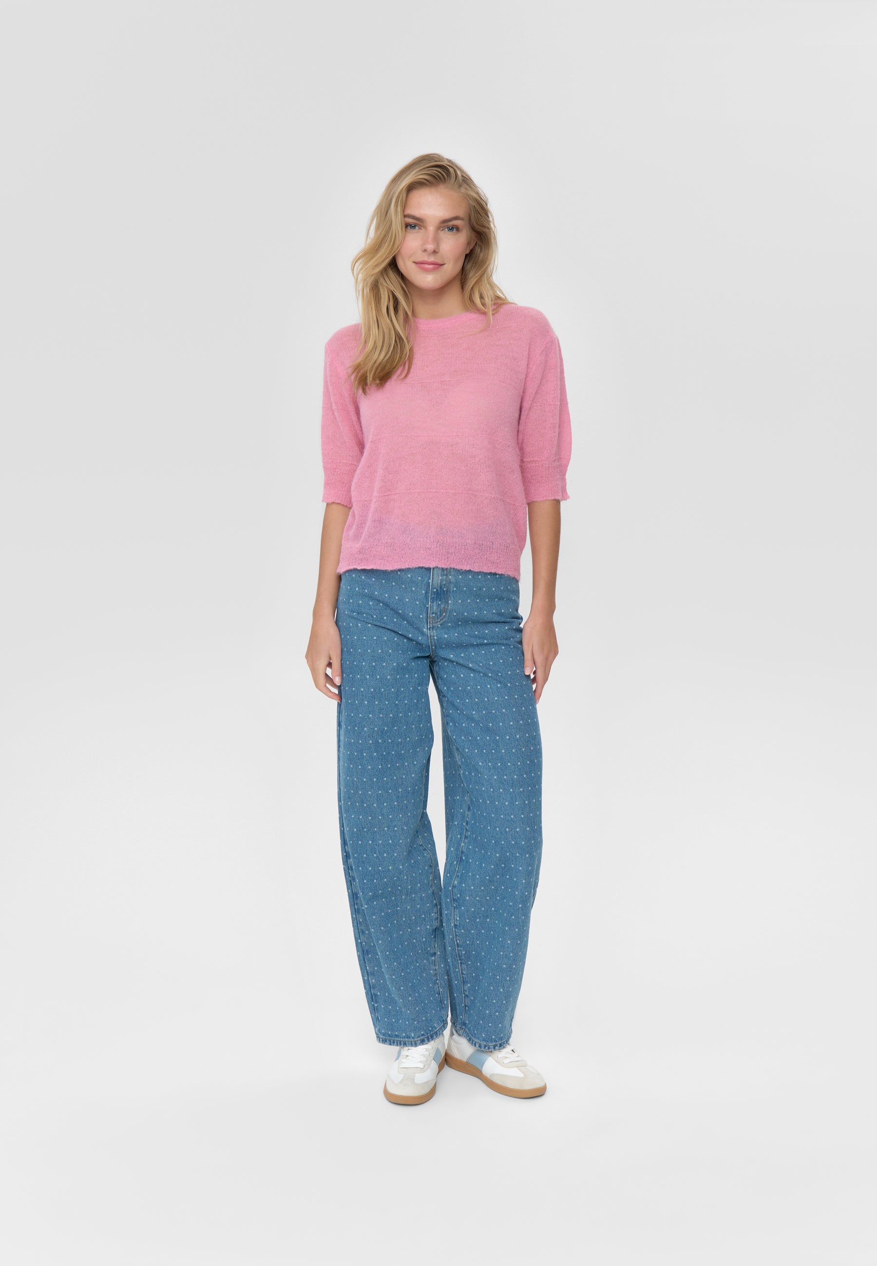 moves Penny SS knit 4634 Jumper 2215 Cashmere Rose