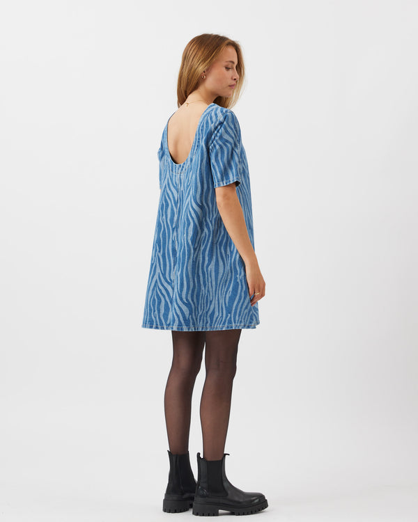 moves Petrinna 2980 Short Dress 1002 Medium Blue