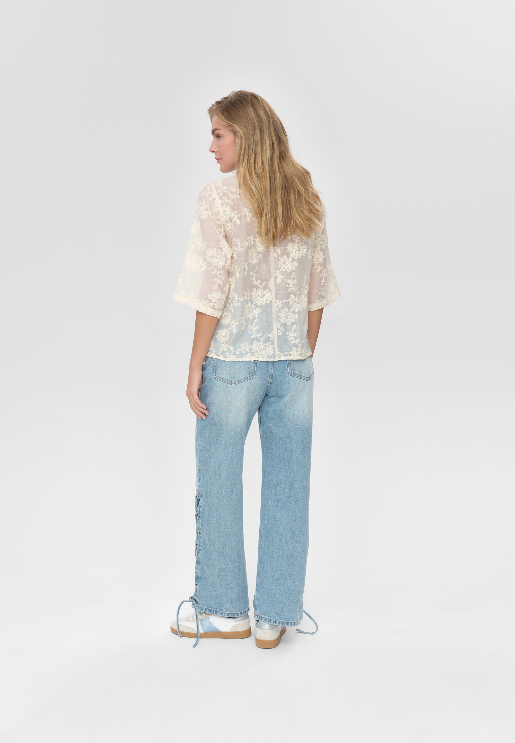 moves Pilanta blouse 4622 Short Sleeved Blouse 0710 Shortbread