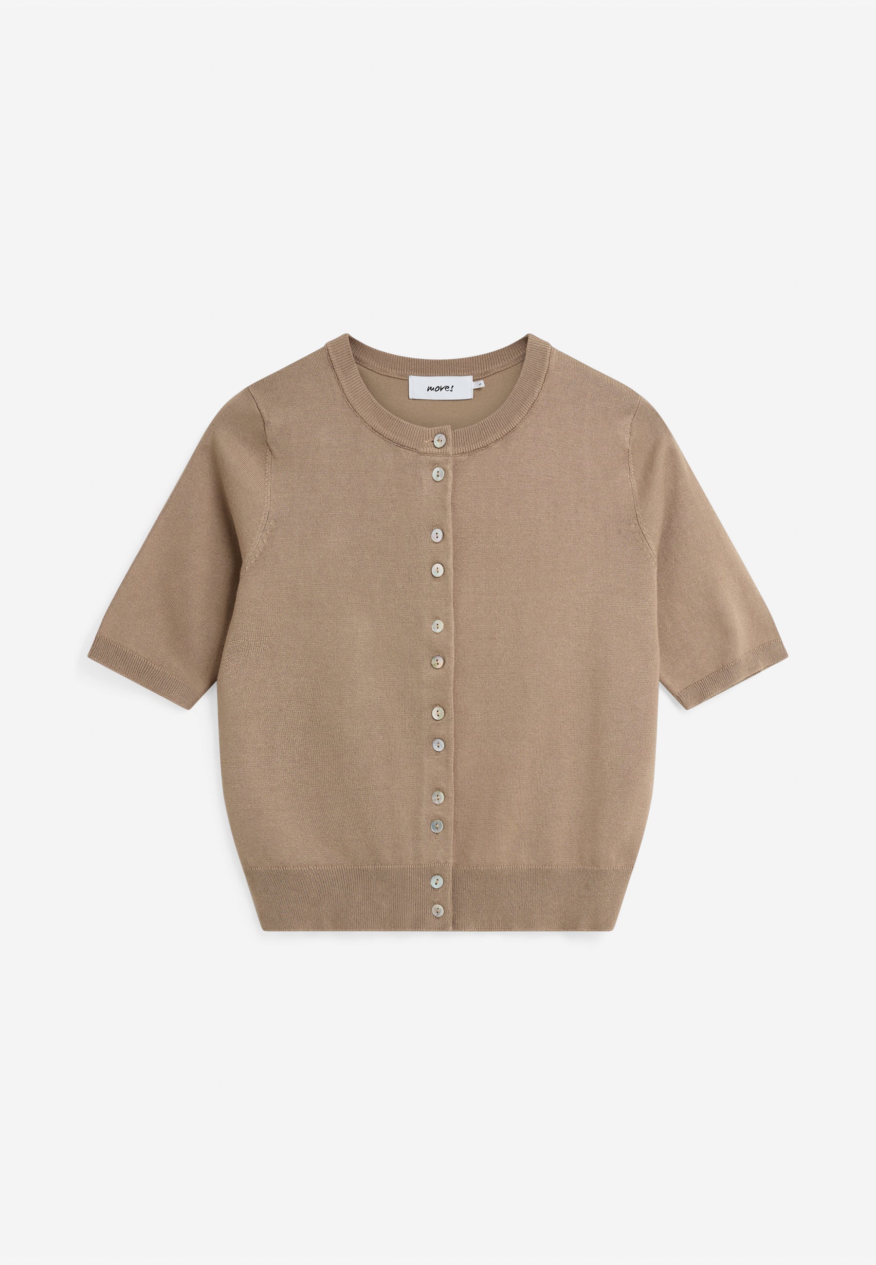 moves Pollana cardigan 4635 Jumper 1114 Travetine