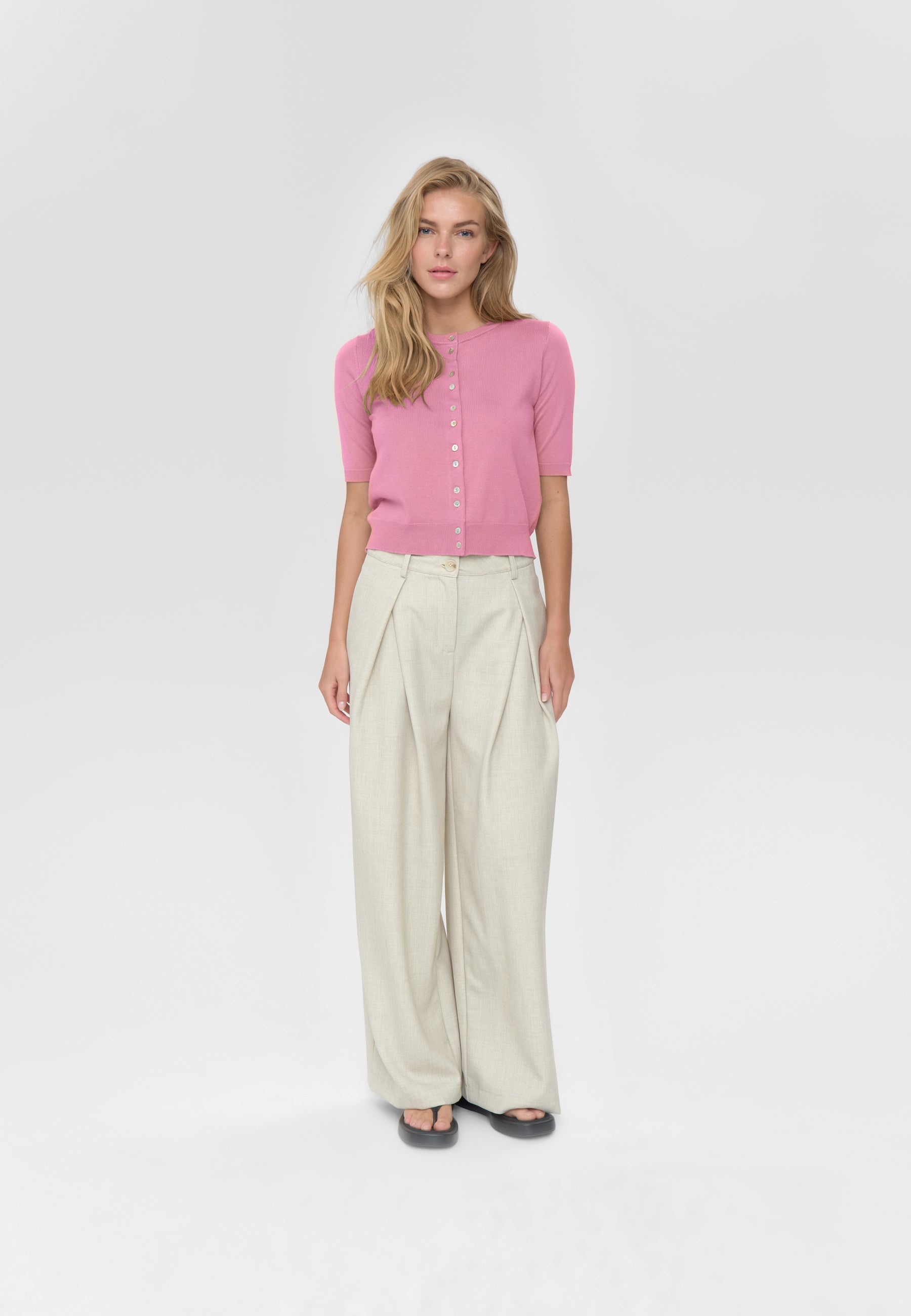 moves Pollana cardigan 4635 Jumper 2215 Cashmere Rose