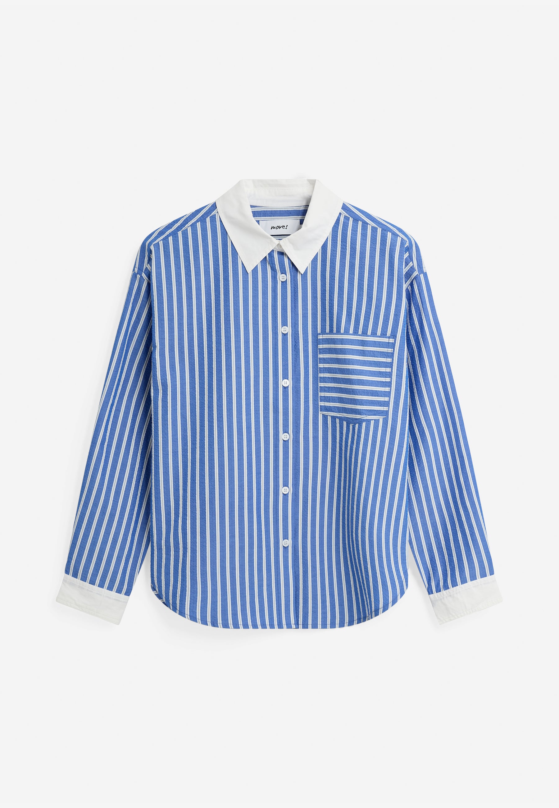 moves Rhonie shirt 4626 Long Sleeved Shirt 4148 Victoria Blue
