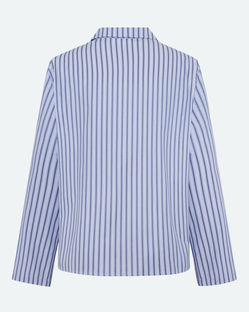 moves Rosalina striped long sleeved shirt 4299 Long Sleeved Shirt 1001 Light Blue