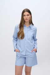 moves Rosalina striped long sleeved shirt 4299 Long Sleeved Shirt 1001 Light Blue