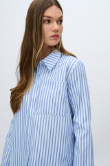 moves Rosalina striped long sleeved shirt 4299 Long Sleeved Shirt 1001 Light Blue