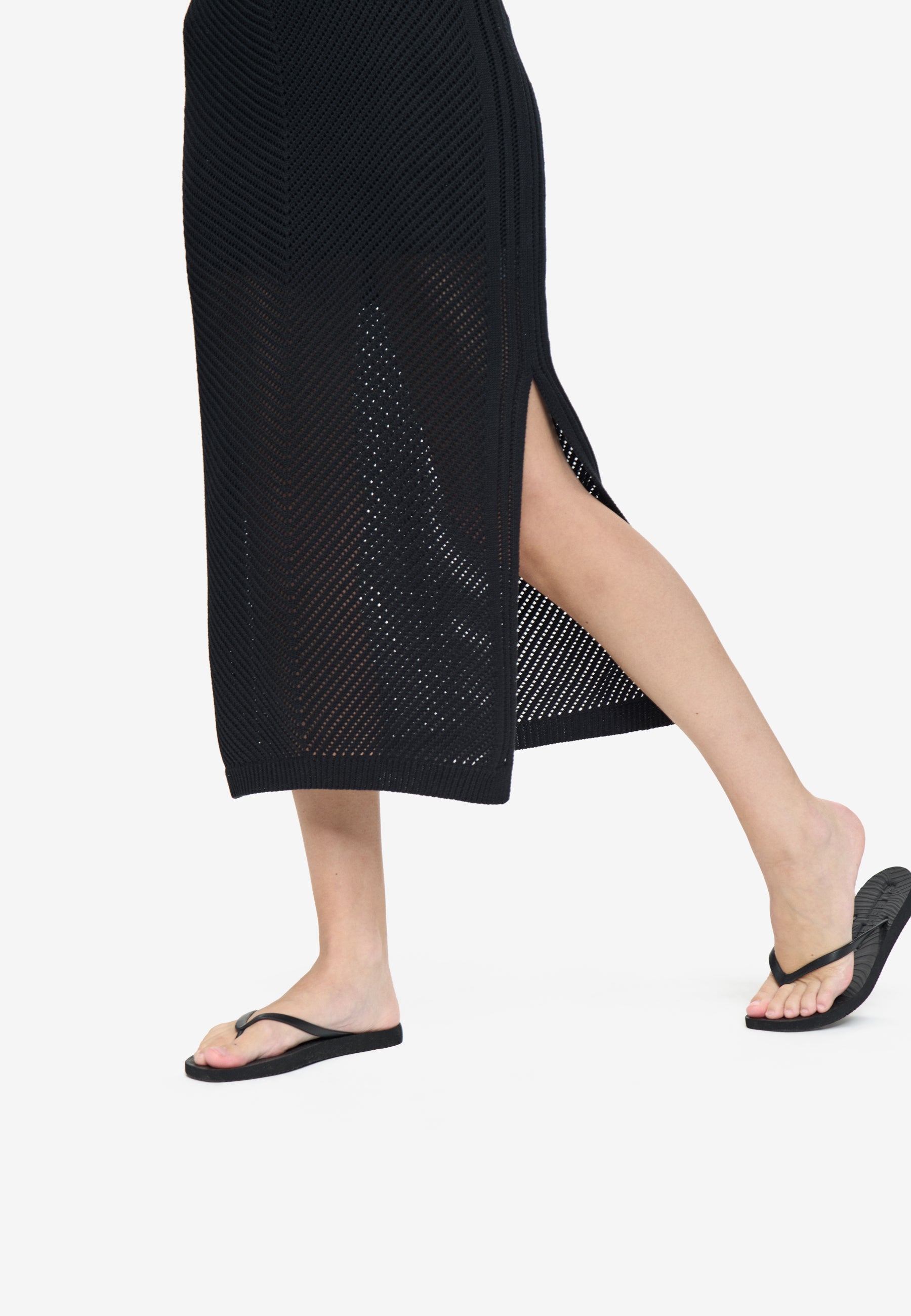 moves Serina skirt 4732 Midi Skirt 999 Black