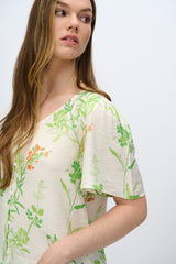 moves Somaro short sleeved blouse 4289 Short Sleeved Blouse 004 Broken White