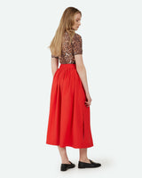 moves Tamilla Maxi Skirt 1664 Fiery Red