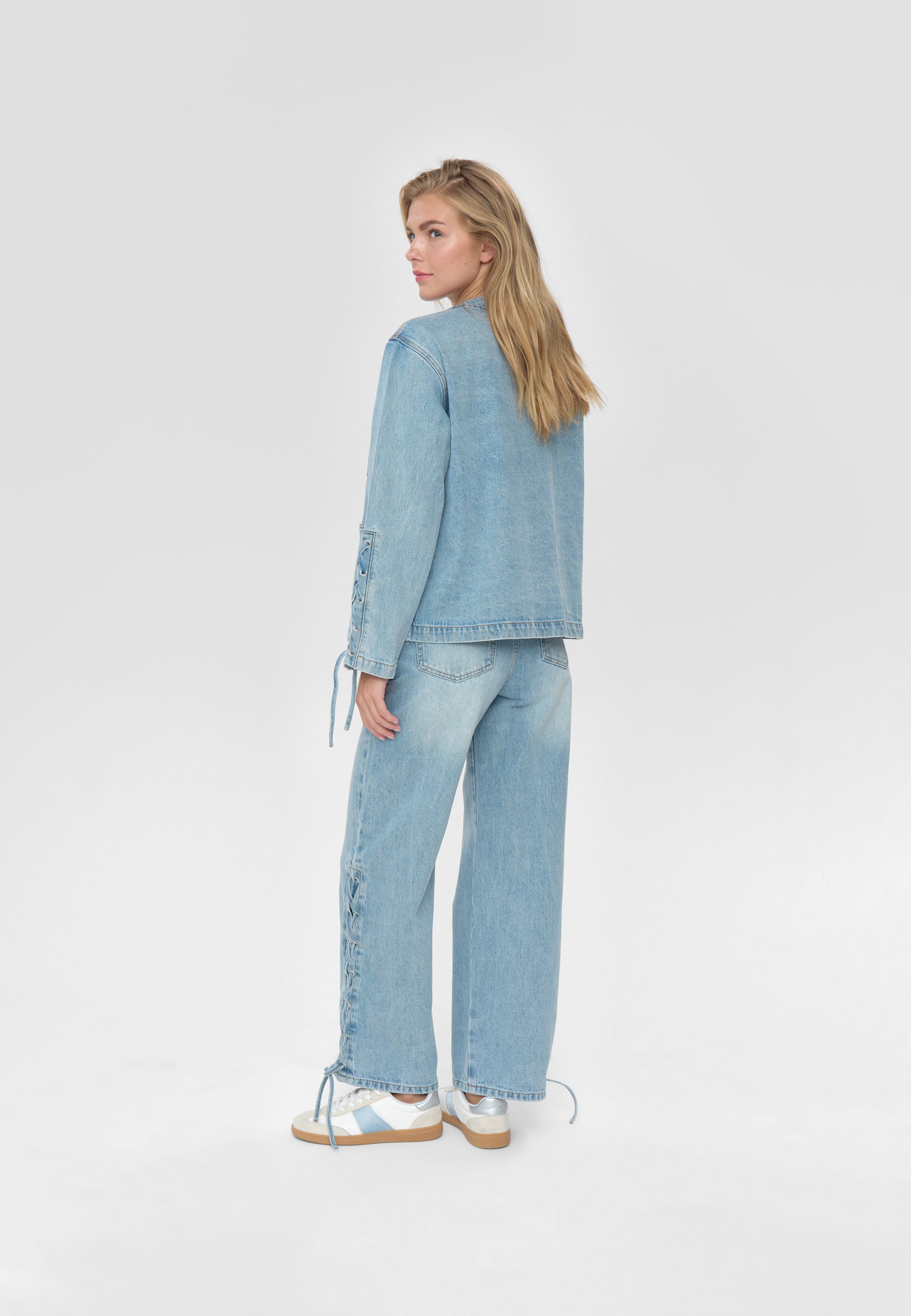 moves Zendaya jacket 4633 Denim Jacket 1001 Light Blue